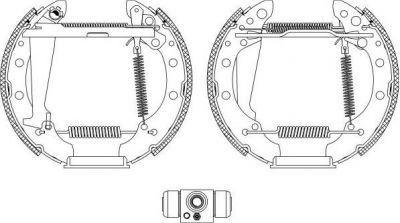 Textar 84044703 комплект тормозных колодок на VW POLO Variant (6KV5)