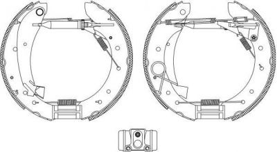 Textar 84049600 комплект тормозных колодок на PEUGEOT BOXER автобус (230P)