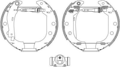 Textar 84056602 комплект тормозных колодок на PEUGEOT 306 (7B, N3, N5)