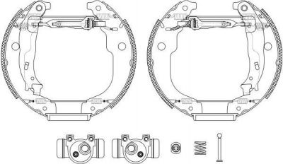 Textar 84067200 комплект тормозных колодок на PEUGEOT 207 (WA_, WC_)