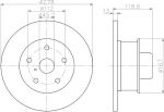 Textar 92022000 тормозной диск на VW TRANSPORTER III c бортовой платформой/ходовая часть
