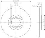 Textar 92031000 тормозной диск на VOLVO 340-360 (343, 345)