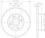 Textar 92061103 тормозной диск на ALFA ROMEO 146 (930)