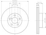 Textar 92081900 тормозной диск на SUBARU IMPREZA купе (GFC)