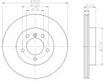 Textar 92097205 тормозной диск на Z4 (E85)
