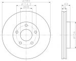 TEXTAR Тоpмозной диск Brake discs passenger car (92109403)