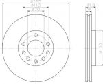 Textar 92118703 тормозной диск на SAAB 9-3 (YS3F)