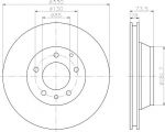 TEXTAR Тоpмозной диск Brake discs passenger car (92122005)