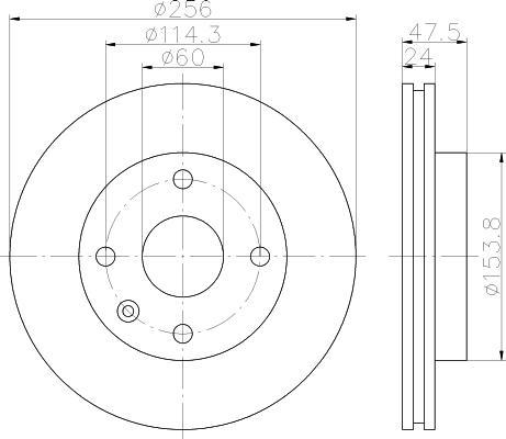 Textar 92133500 тормозной диск на CHEVROLET EPICA (KL1_)
