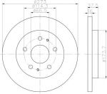 Textar 92138200 тормозной диск на DAIHATSU TERIOS (J2_)