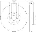 Textar 92147803 тормозной диск на LEXUS GS (GRS19_, UZS19_, URS19_, GWS19_)