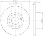 Textar 92157200 тормозной диск на FIAT DUCATO c бортовой платформой/ходовая часть (250, 290)