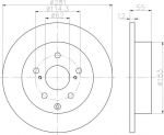Textar 92162103 тормозной диск на TOYOTA RAV 4 IV (WWA4_, AVA4_, ZSA4_, ALA4_)