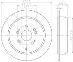 Textar 92162503 тормозной диск на HONDA CR-V II (RD_)