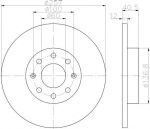 Textar 92164603 тормозной диск на OPEL CORSA D