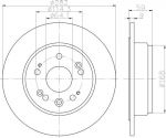 Textar 92165703 тормозной диск на HONDA CR-V II (RD_)