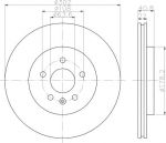 Textar 92168303 тормозной диск на VOLVO S80 II (AS)