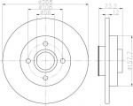 Textar 92168700 тормозной диск на PEUGEOT PARTNER фургон