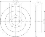 Textar 92169403 тормозной диск на JEEP GRAND CHEROKEE I (ZJ)