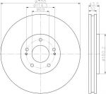 Textar 92169903 тормозной диск на MITSUBISHI LANCER VI (CJ-CP_)