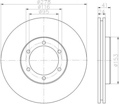 Textar 92171103 тормозной диск на LTI TX