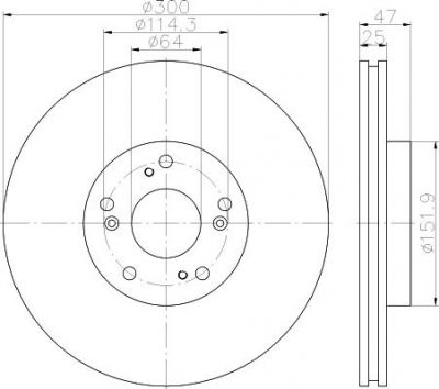 Textar 92177903 тормозной диск на HONDA CR-V II (RD_)