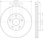 Textar 92184403 тормозной диск на MITSUBISHI ASX (GA_W_)