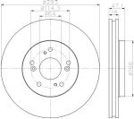 TEXTAR 92184803 Диск тормозной TEXTAR (92184803)