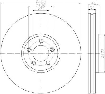 Textar 92186305 тормозной диск на JAGUAR S-TYPE (CCX)