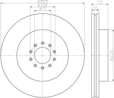 Textar 92223103 тормозной диск на JAGUAR S-TYPE (CCX)