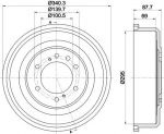 Textar 94036700 тормозной барабан на NISSAN PATHFINDER II (R50)