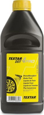TEXTAR Жидкость тормозная TEXTAR 0.5л UNIVERSAL 0.5L (DOT4, 95002400)
