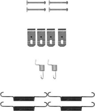 Textar 97036700 комплектующие, стояночная тормозная система на HONDA CR-V III (RE)