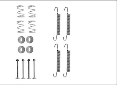 Textar 97043400 комплектующие, стояночная тормозная система на OPEL OMEGA B (25_, 26_, 27_)