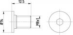 Textar TPM0002 болт, диск тормозного механизма на MERCEDES-BENZ C-CLASS T-Model (S205)