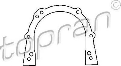 Topran 100 194 прокладка, крышка картера (блок-картер двигателя) на VW LT 28-46 II фургон (2DA, 2DD, 2DH)