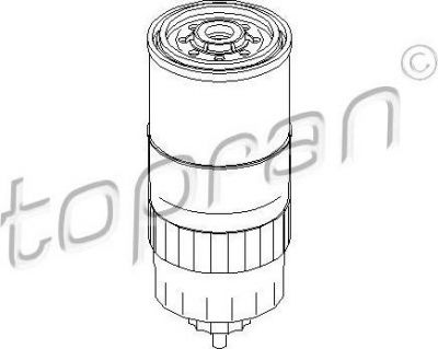 Topran 100 316 топливный фильтр на 6 (E24)