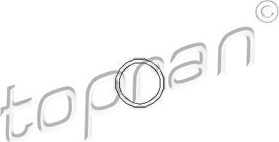 Topran 100 677 уплотнительное кольцо, клапанная форсунка на AUDI 80 (81, 85, B2)