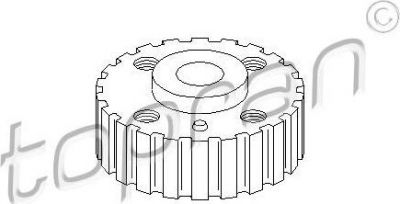 Topran 100 833 шестерня, коленчатый вал на VW PASSAT Variant (3A5, 35I)