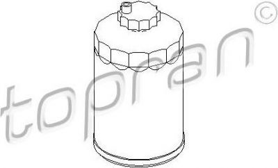 Topran 101 460 топливный фильтр на OPEL OMEGA A (16_, 17_, 19_)