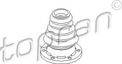 Topran 102 777 пыльник, приводной вал на VW GOLF IV (1J1)