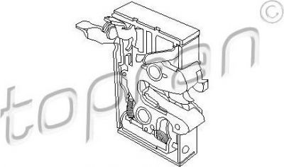 Topran 103 431 замок двери на VW PASSAT Variant (33)