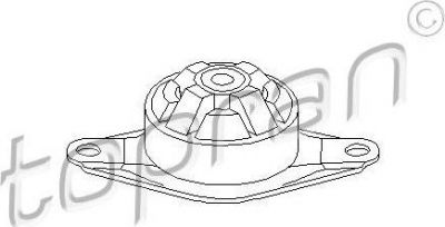 Topran 103 648 подвеска, двигатель на AUDI 100 (44, 44Q, C3)
