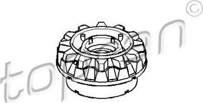 Topran 104 003 опора стойки амортизатора на VW LUPO (6X1, 6E1)