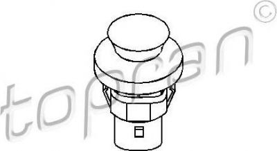 Topran 104 035 выключатель, контакт двери на VW GOLF III (1H1)