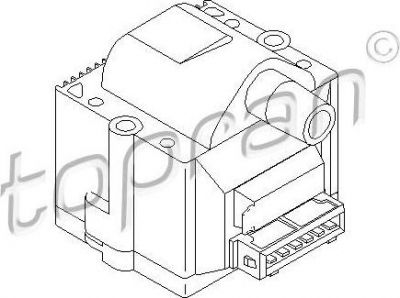 Topran 104 106 катушка зажигания на VW PASSAT Variant (3A5, 35I)