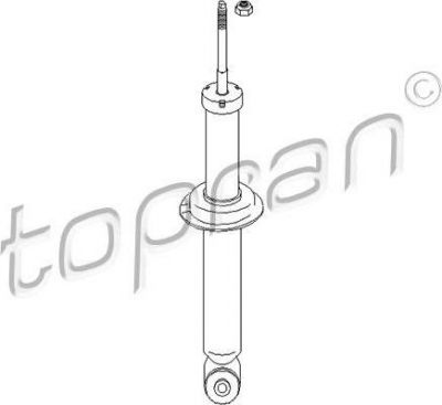 Topran 104 160 амортизатор на AUDI 80 (81, 85, B2)