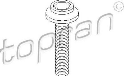 Topran 108 139 болт, фланец карданного вала на SKODA SUPERB (3U4)