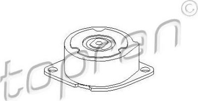 Topran 108 414 натяжитель ремня, клиновой зубча на VW PASSAT Variant (3A5, 35I)