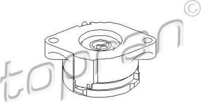 Topran 108 418 натяжитель ремня, клиновой зубча на VW PASSAT Variant (3A5, 35I)
